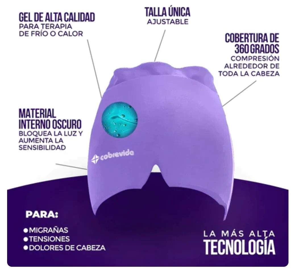 Gorro de Gel Terapia Dual