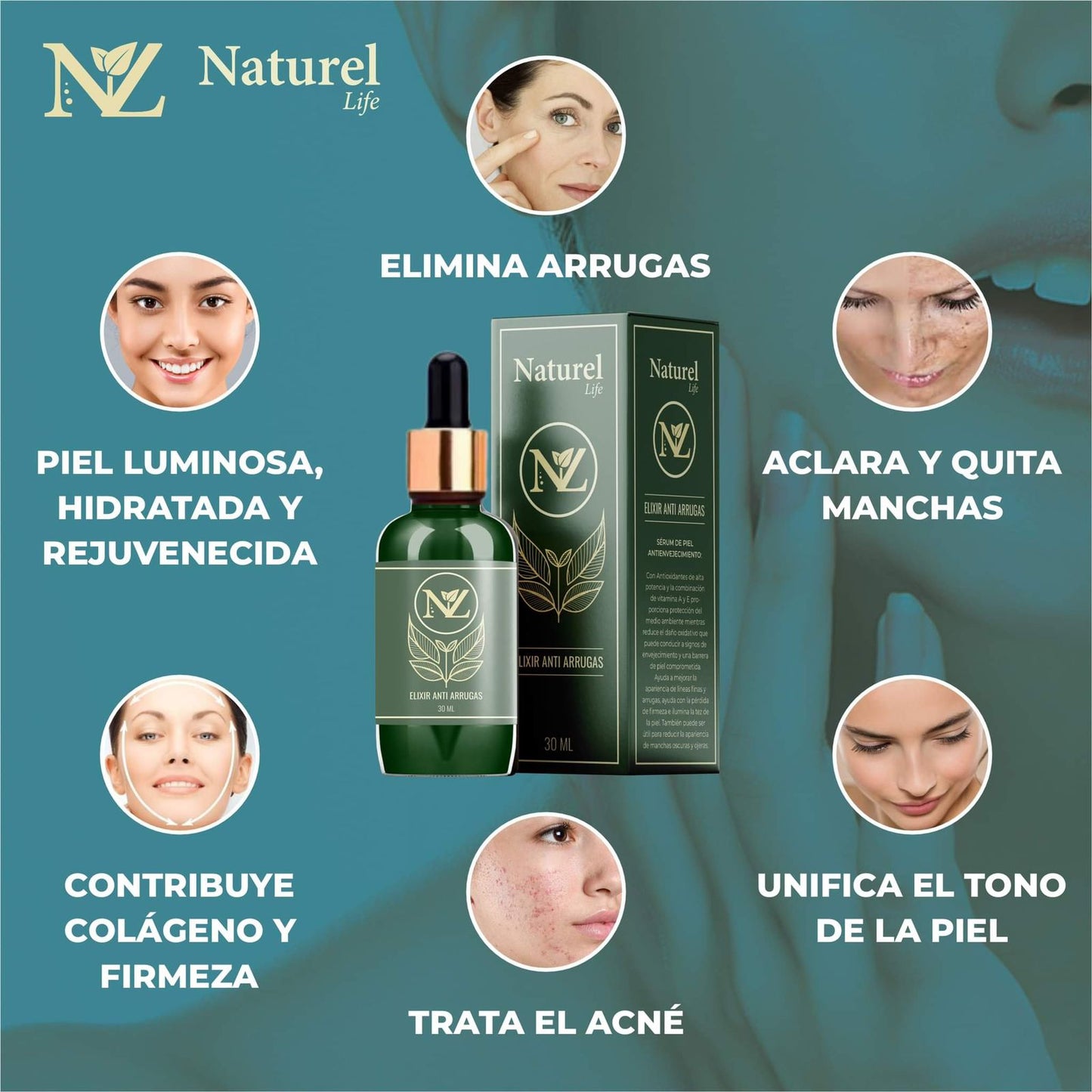 Elixir Antiarrugas Rejuvenecimiento Total 3X 💎