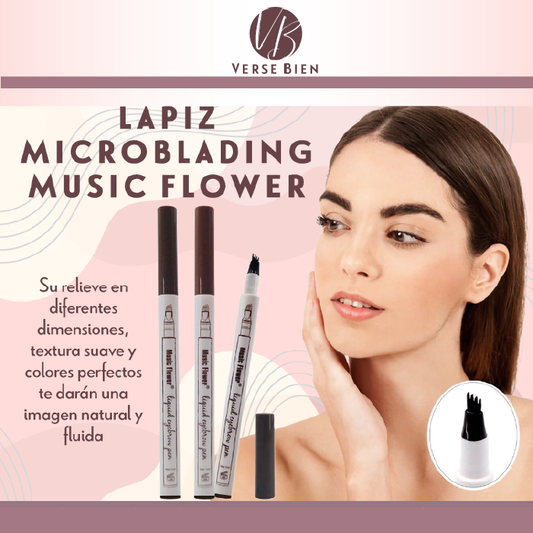 Lapiz Microblading Music Flower